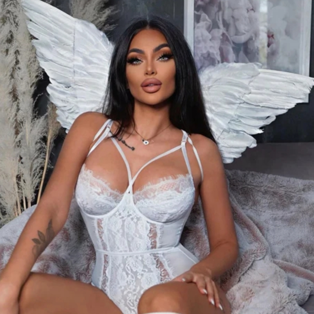 Feather Angel Wings & Halo Accessory Kit Only